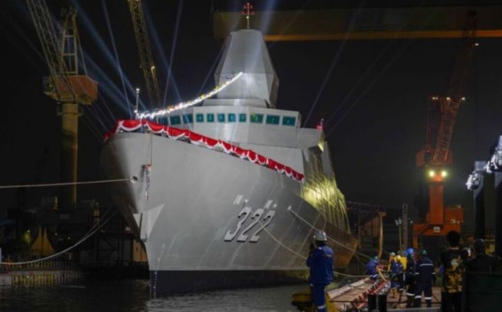 PT PAL Luncurkan KRI Balaputradewa-322, Kapal Perang Tercanggih Di ASEAN